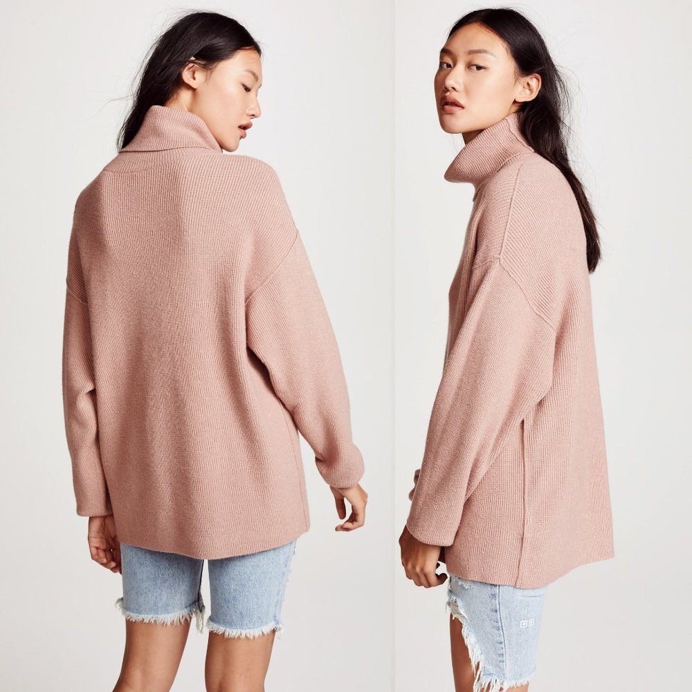 Free People Softly Structured Tunic Sweater $148 - Picture 6 of 7